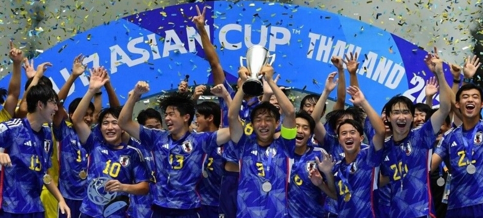  اليابان تحتفظ بلقبها الاسيوي للمرة الرابعة بفوز منتخبها للناشئين تحت سنة 17 على نظيره الكوري