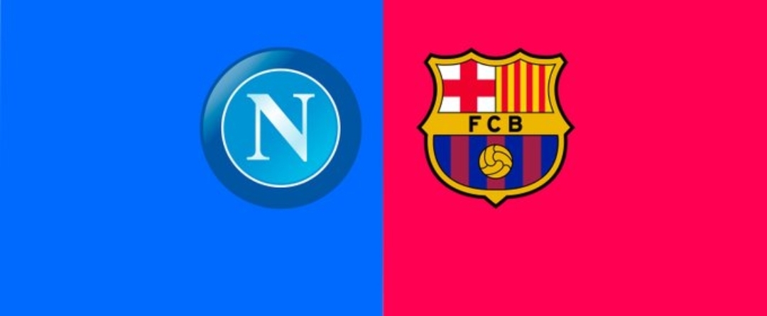  دوري الابطال: الاعلان عن تشكيلة فريقي برشلونة و نابولي
