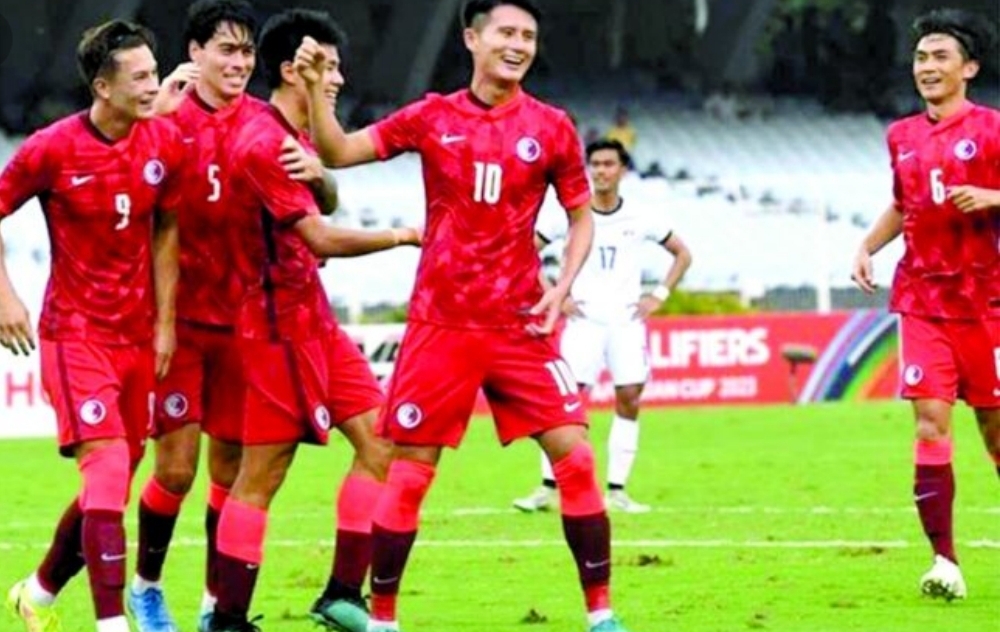  الهدف رقم 1000 في كأس آسيا يسجله لاعب هونج كونج
